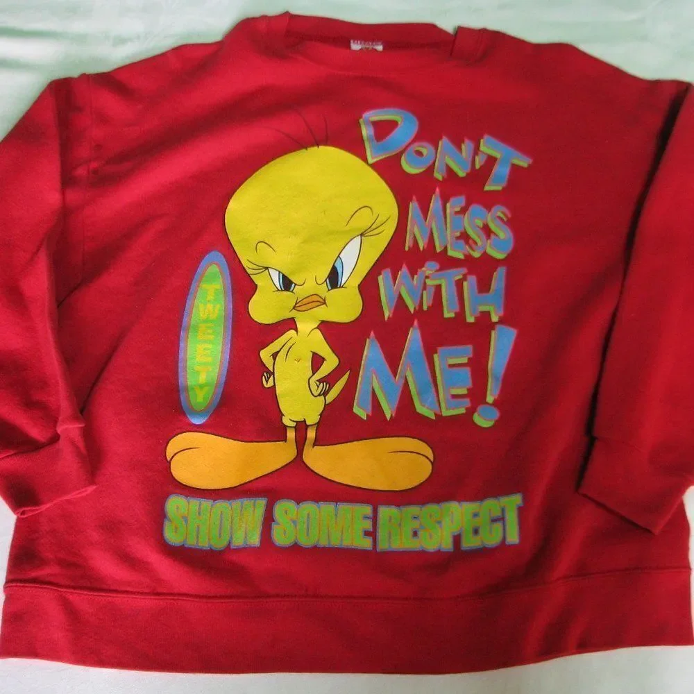 Vintage Tweety Don't Mess With Me Sweatshirt